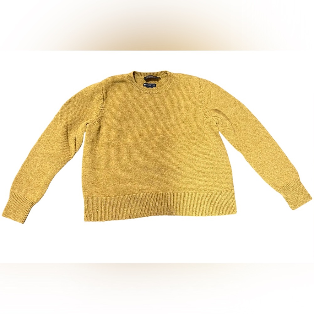 Pendleton  Crew Neck 100% Shetland Wool Sweater Women’s Camel Petite Large
